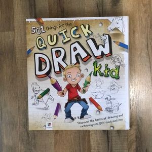 501 Things For The Quick Draw Kid | Beginner/Kid’s How To Draw Book